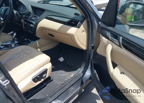 2017 BMW X3 Sdrive28I z USA, uszkodzony, nr VIN 5UXWZ7C33H0X39419